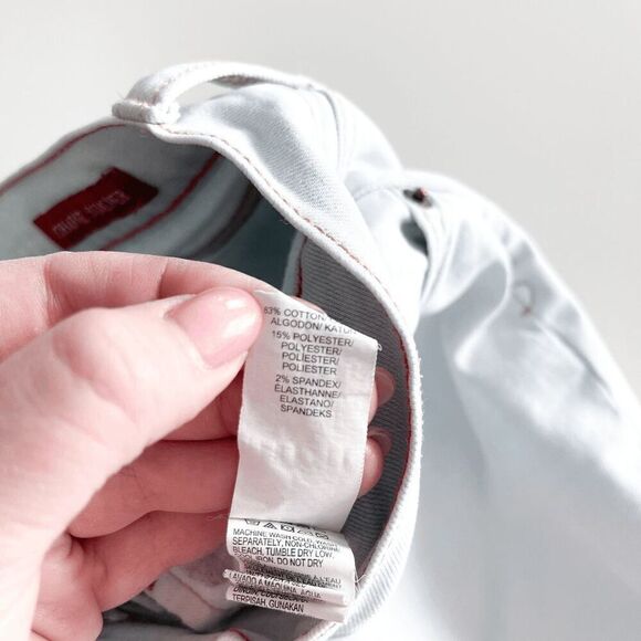 Lucky Brand Women's Cropped Jeans Five Pocket Charlie Skimmer Light Blue Size 28 - Picture 4 of 10